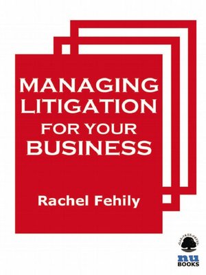 cover image of Managing Litigation for Your Business